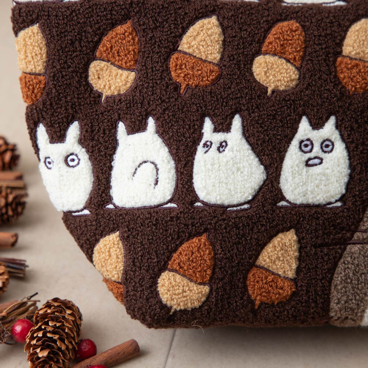 Sac brodé Totoro Noisettes - Mon Voisin Totoro