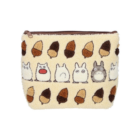Pochette brodée Totoro Noisettes - Mon Voisin Totoro