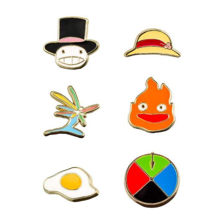 Set de 6 Boucles doreilles percées Générique - Le Château ambulant