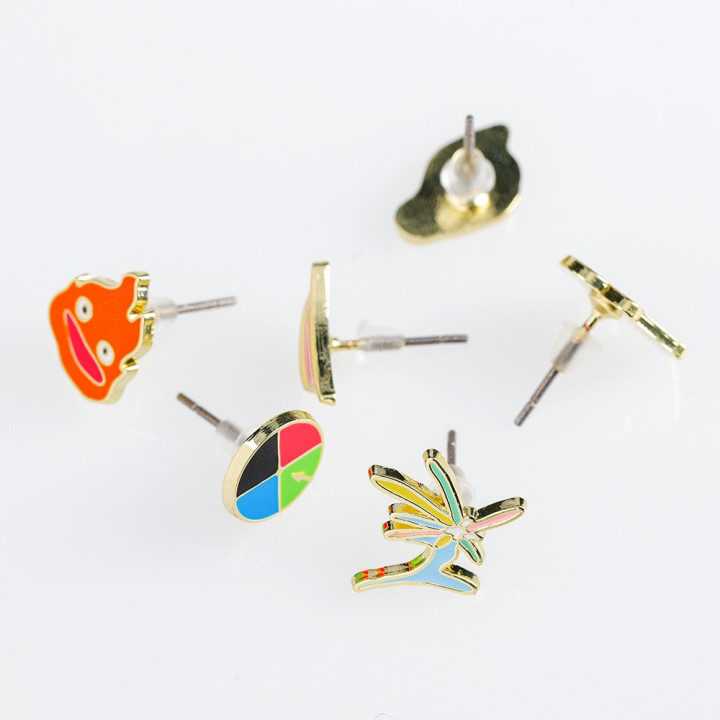 Set de 6 Boucles doreilles percées Générique - Le Château ambulant