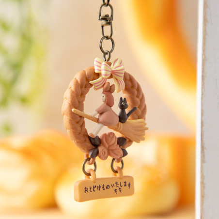 Key Chain Wreath of bread - Kiki’s Delivery Service