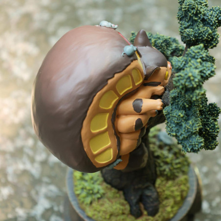 Diorama horloge Mei, Satsuki et Chatbus dans larbre - Mon Voisin Totoro