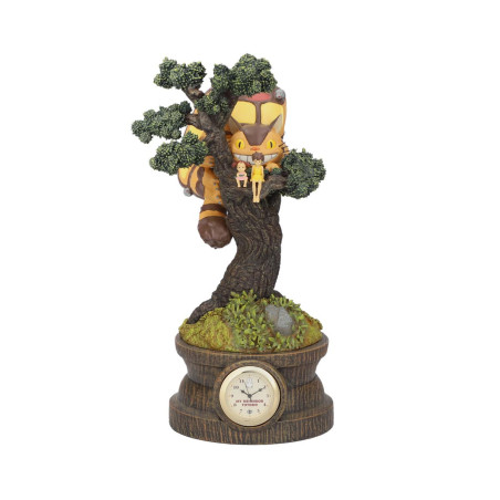 Diorama horloge Mei, Satsuki et Chatbus dans larbre - Mon Voisin Totoro
