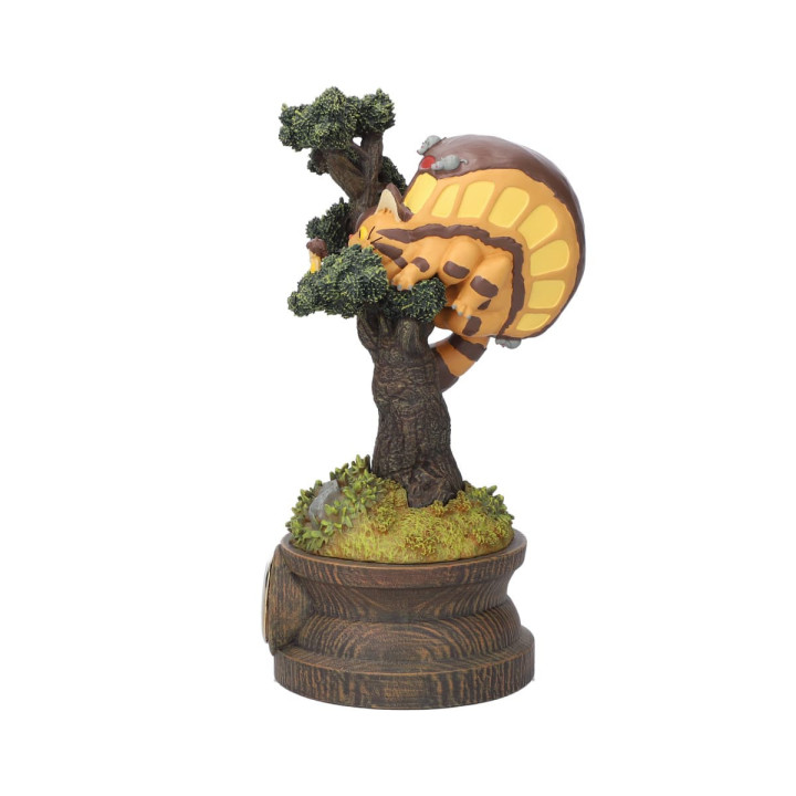 Diorama table clock Mei, Satsuki & Chatbus in the pine tree - My Neig