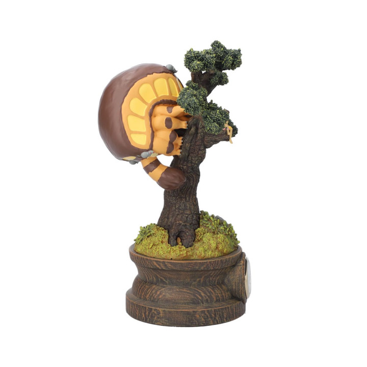 Diorama table clock Mei, Satsuki & Chatbus in the pine tree - My Neig