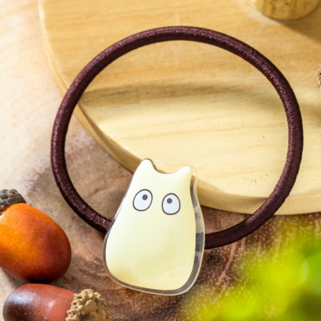 Élastique à Cheveux transparent Totoro Blanc - Mon Voisin Totoro