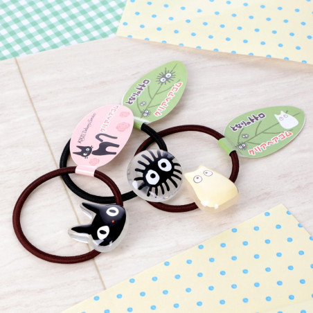 Élastique à Cheveux transparent Totoro Blanc - Mon Voisin Totoro