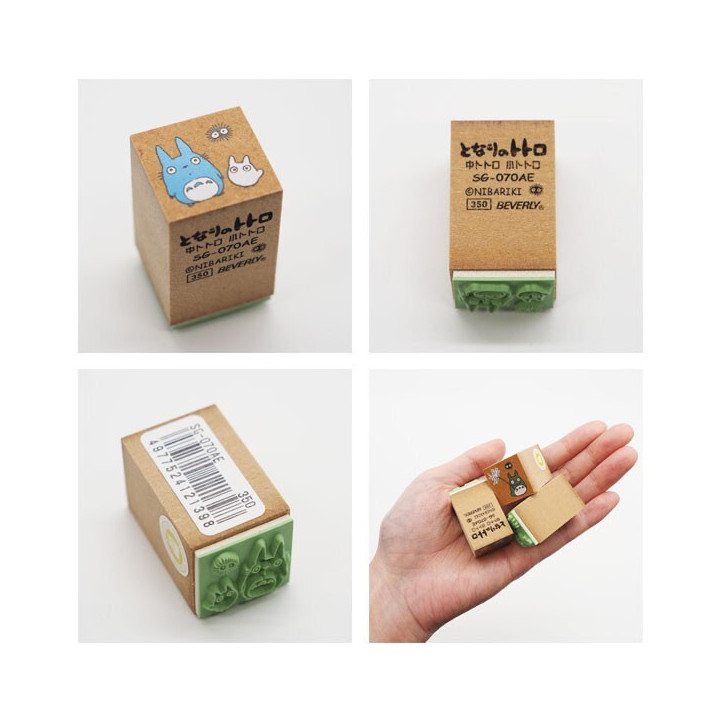 Tampon Totoro Bleu et Blanc - Mon Voisin Totoro