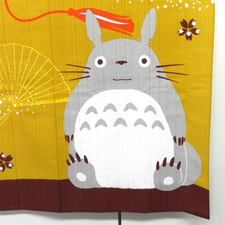 Rideaux Totoro & marteau porte-bonheur 85x150cm - Mon Voisin Totoro