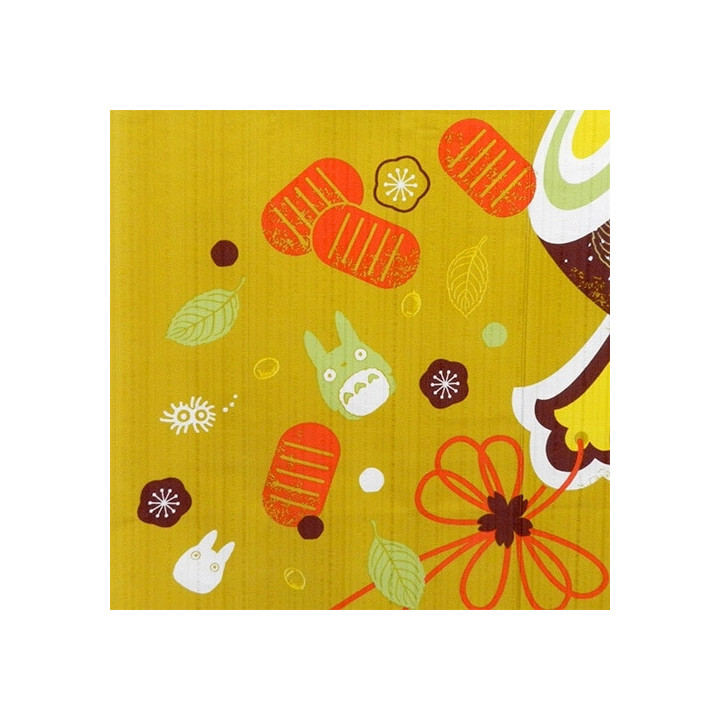 Rideaux Totoro & marteau porte-bonheur 85x150cm - Mon Voisin Totoro