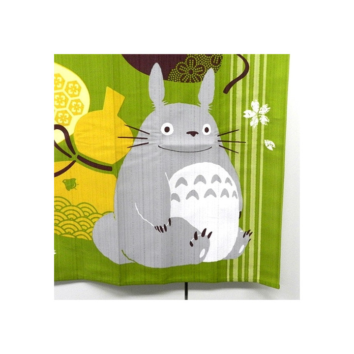 Rideaux Totoro & gourde porte-bonheur 85x150cm - Mon Voisin Totoro