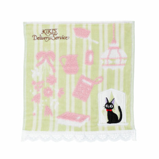 Mini Serviette Jiji dans la chambre 25x25 cm - Kiki la petite sorcièr
