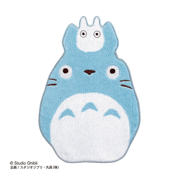 Mini Serviette Tororo Bleu 20x28cm - Mon Voisin Totoro
