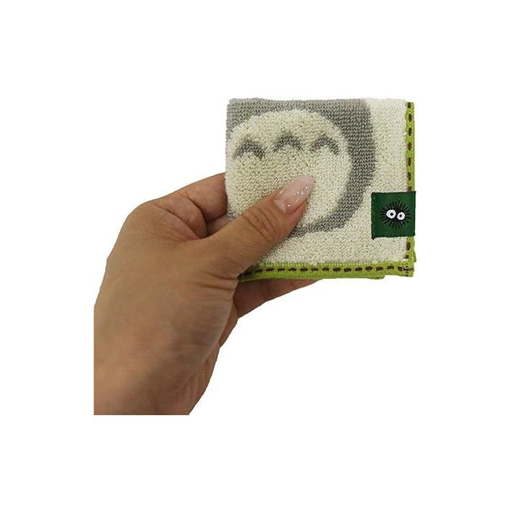 Mini Serviette Mame Totoro Gris 15x15 cm - Mon Voisin Totoro