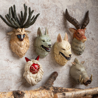 Assortiment 6 magnets Personnage 3D mystère - Princesse Mononoké