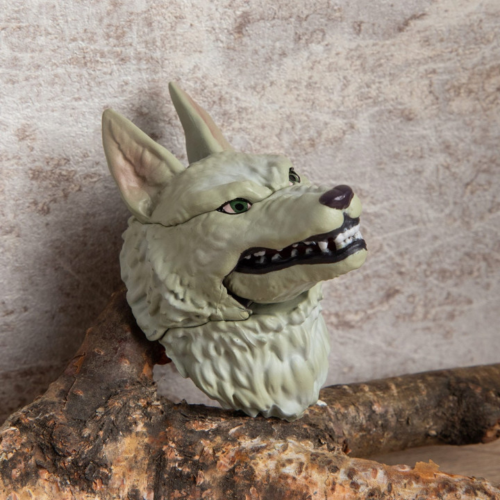 Assortiment 6 magnets Personnage 3D mystère - Princesse Mononoké