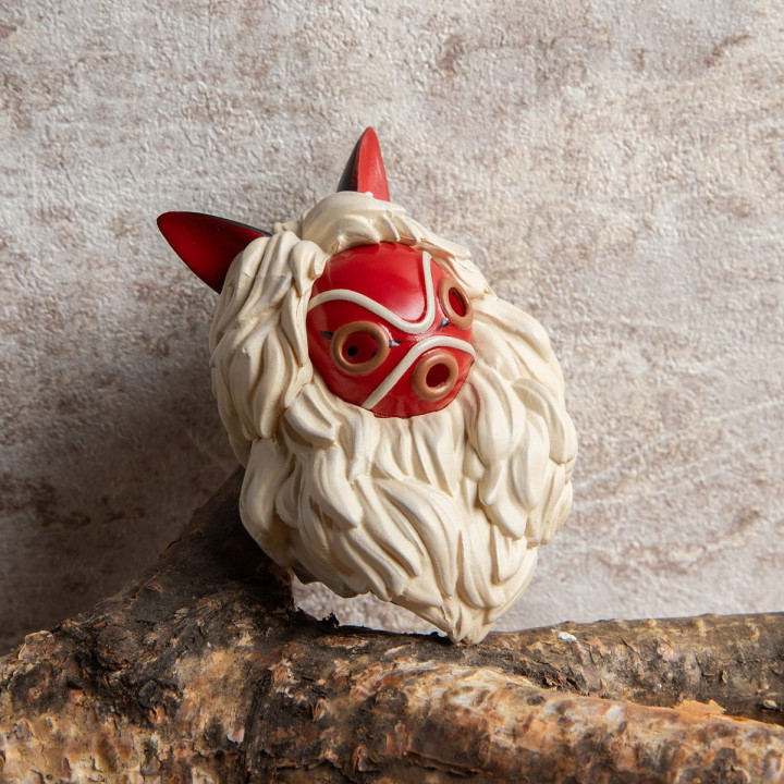 Assortiment 6 magnets Personnage 3D mystère - Princesse Mononoké