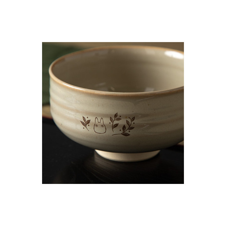 Bol à matcha et fouet Akahada-yaki - Mon voisin Totoro