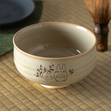 Bol à matcha et fouet Akahada-yaki - Mon voisin Totoro