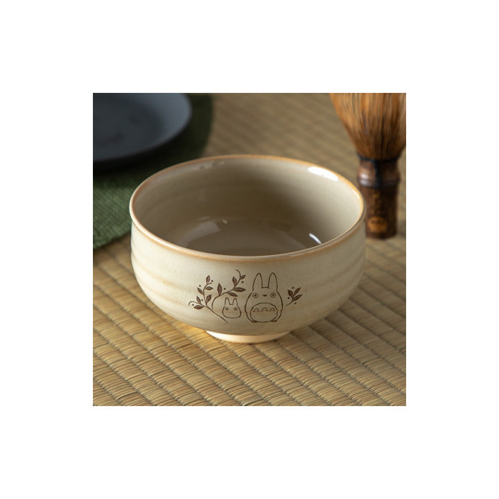 Bol à matcha et fouet Akahada-yaki - Mon voisin Totoro