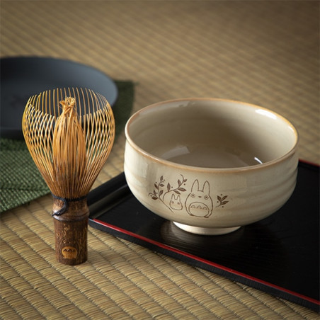 Bol à matcha et fouet Akahada-yaki - Mon voisin Totoro