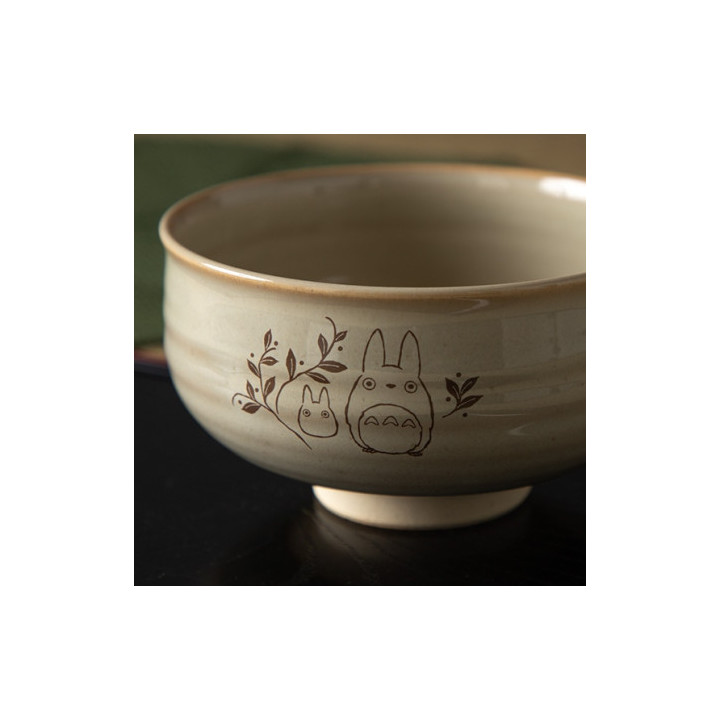 Bol à matcha et fouet Akahada-yaki - Mon voisin Totoro