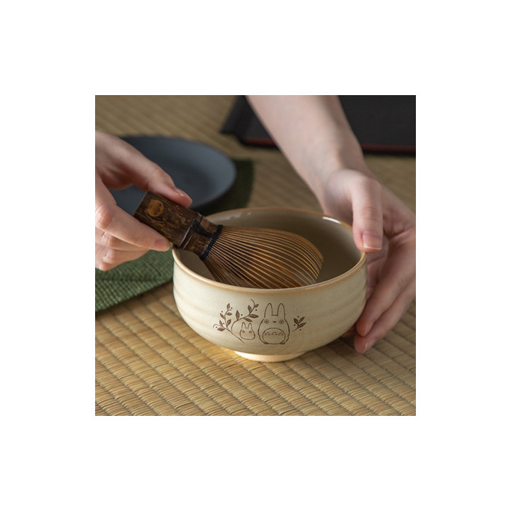 Bol à matcha et fouet Akahada-yaki - Mon voisin Totoro