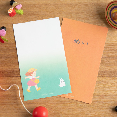 3 CatBus Enveloppe & Lettres Set  - Mon Voisin Totoro