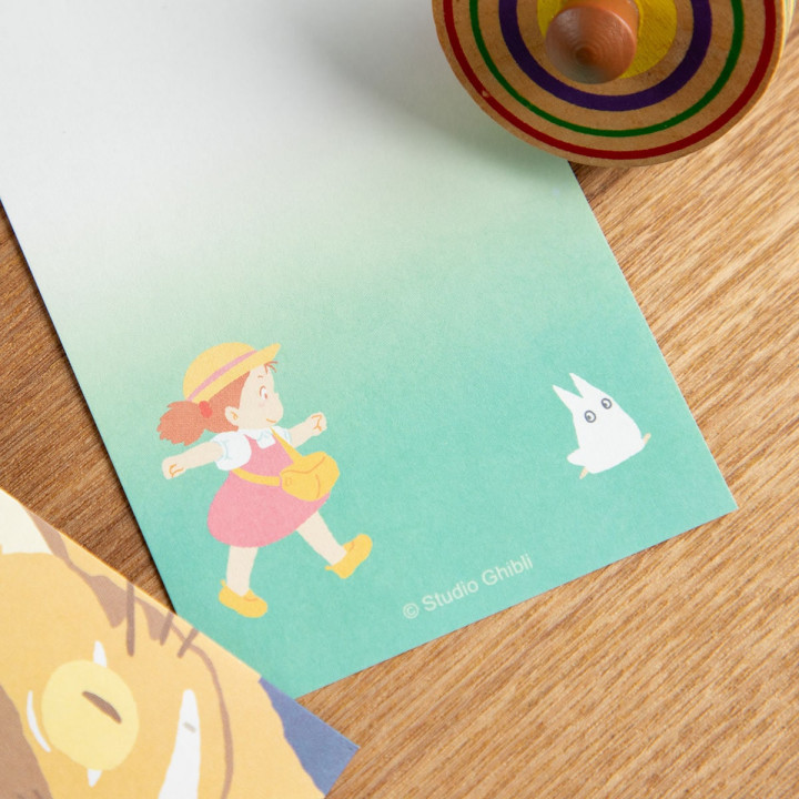 3 CatBus Enveloppe & Lettres Set  - Mon Voisin Totoro