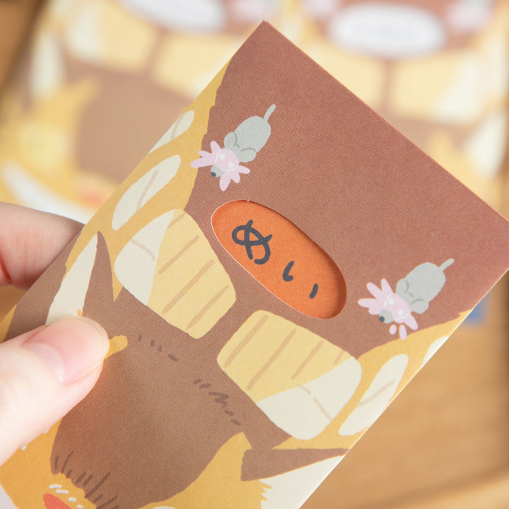 3 CatBus Enveloppe & Lettres Set  - Mon Voisin Totoro