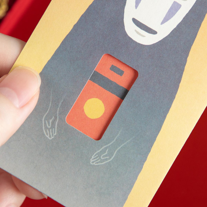 3 Set Enveloppe & Lettres No Face- Le Voyage de Chihiro