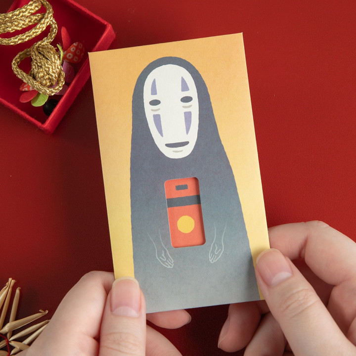 3 Set Enveloppe & Lettres No Face- Le Voyage de Chihiro