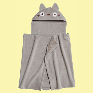 Cape de bain Natsu Totoro Gris 70x140 cm - Mon Voisin Totoro