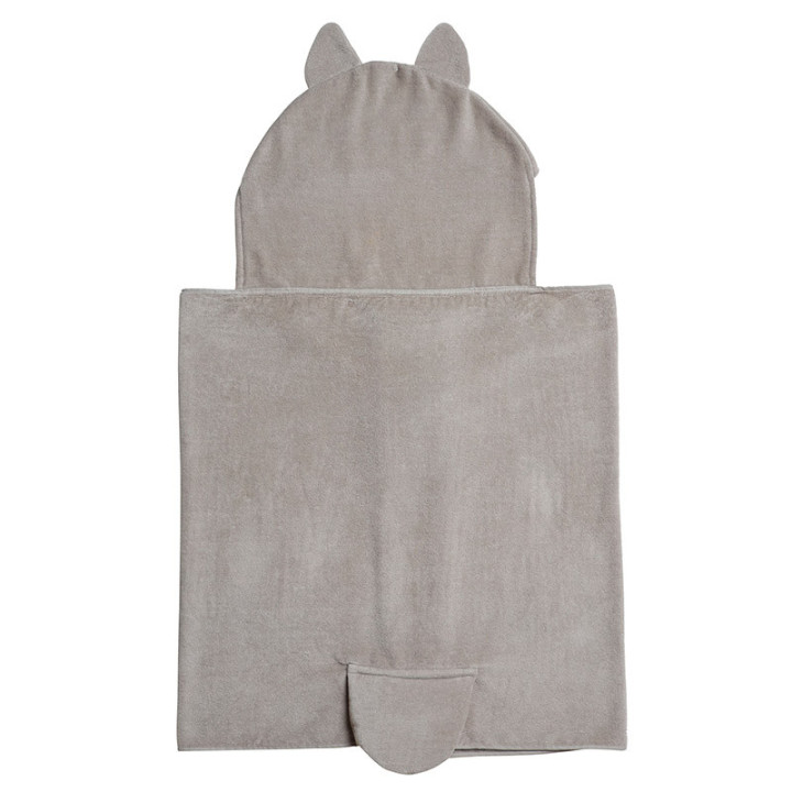Cape de bain Natsu Totoro Gris 70x140 cm - Mon Voisin Totoro