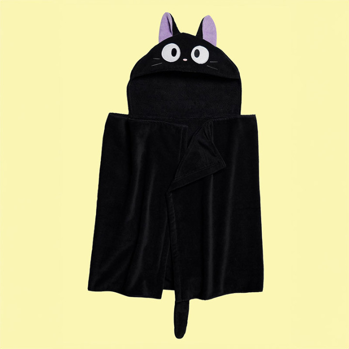 Cape de bain Natsu Jiji 70x140 cm - Kiki la petite sorcière