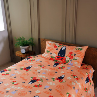 Ensemble literie Natsu No Face & Fleurs  - Le Voyage de Chihiro