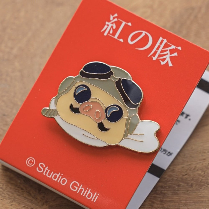 Pins Marco Face - Porco Rosso