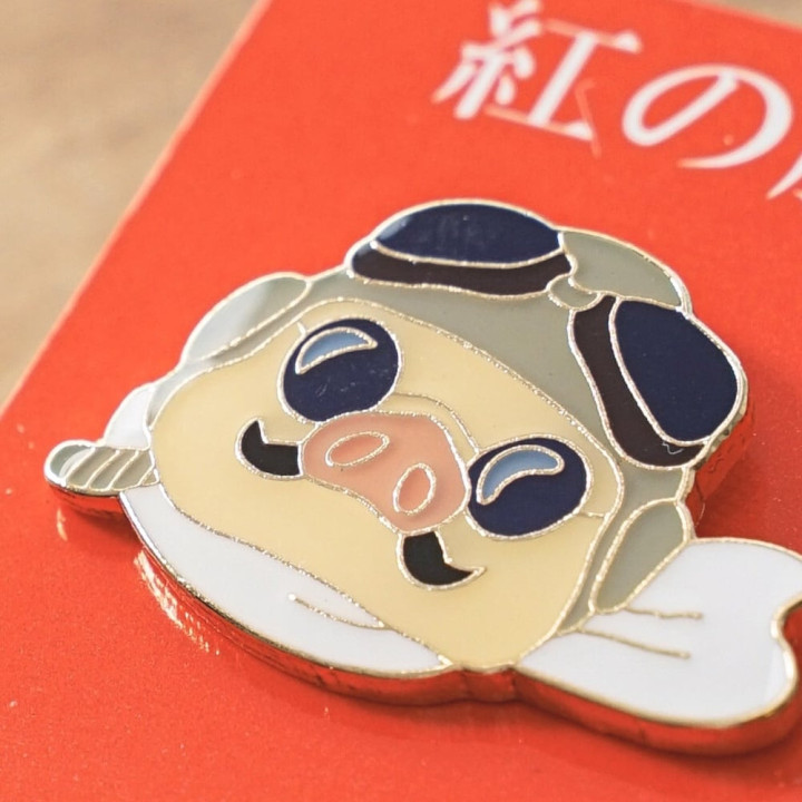 Pins Marco Face - Porco Rosso