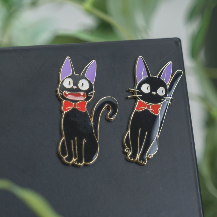 Magnet Jiji avec nœud papillon - Kiki la petite sorcière