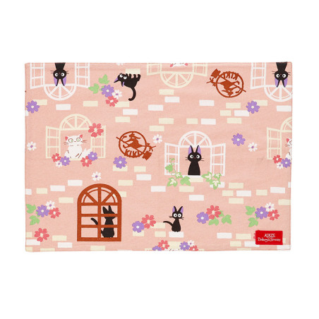 Natsu Lunch Mat Sweet Pink Jiji  - Kiki's Delivery Service
