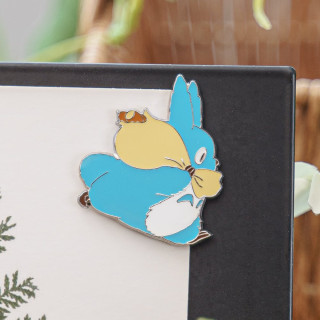 Magnet Totoro Bleu Silhouette Course - Mon Voisin Totoro