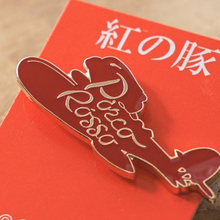 Pins Hydravion Rouge - Porco Rosso