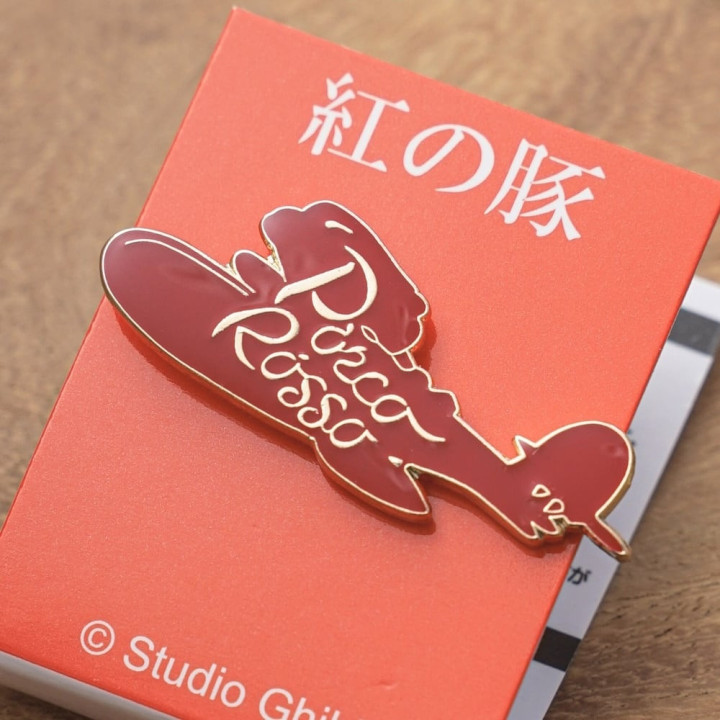 Pins Hydravion Rouge - Porco Rosso