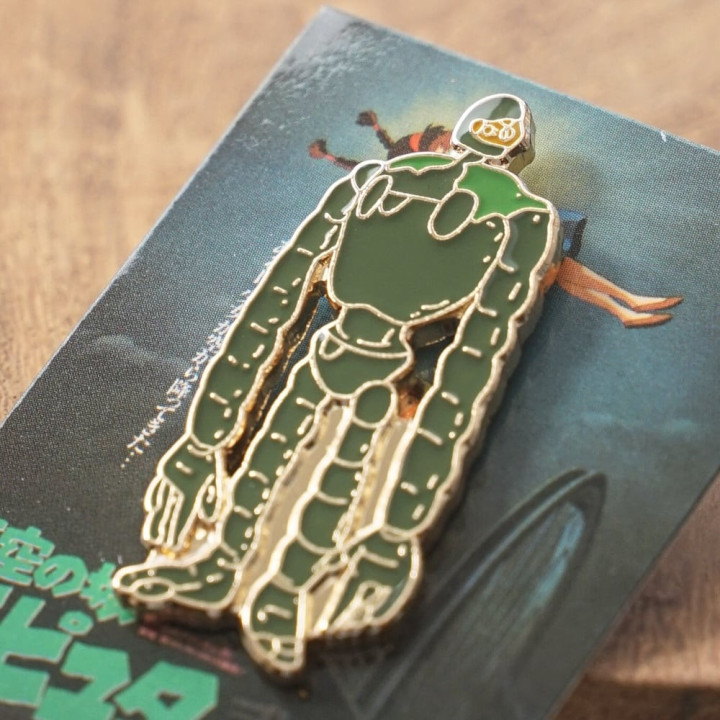 Pins Robot Soldat - Le Château dans le ciel