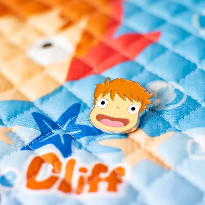 Pins Ponyo Gros Plan – Ponyo sur la falaise