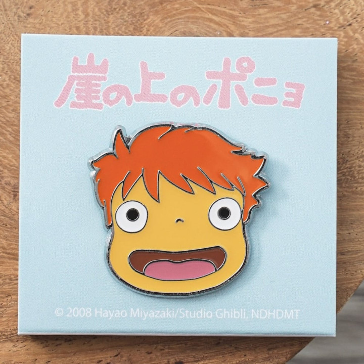 Pins Ponyo Gros Plan – Ponyo sur la falaise