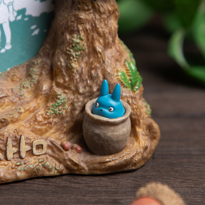 Diorama cadre photo Forêt de Totoro - Mon Voisin Totoro