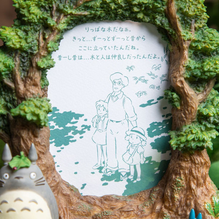 Diorama cadre photo Forêt de Totoro - Mon Voisin Totoro