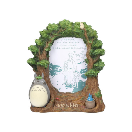 Diorama cadre photo Forêt de Totoro - Mon Voisin Totoro