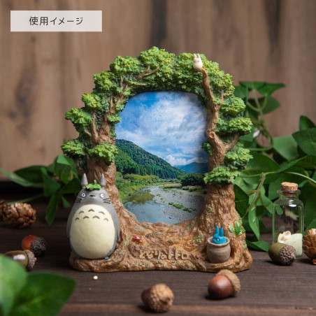 Diorama cadre photo Forêt de Totoro - Mon Voisin Totoro